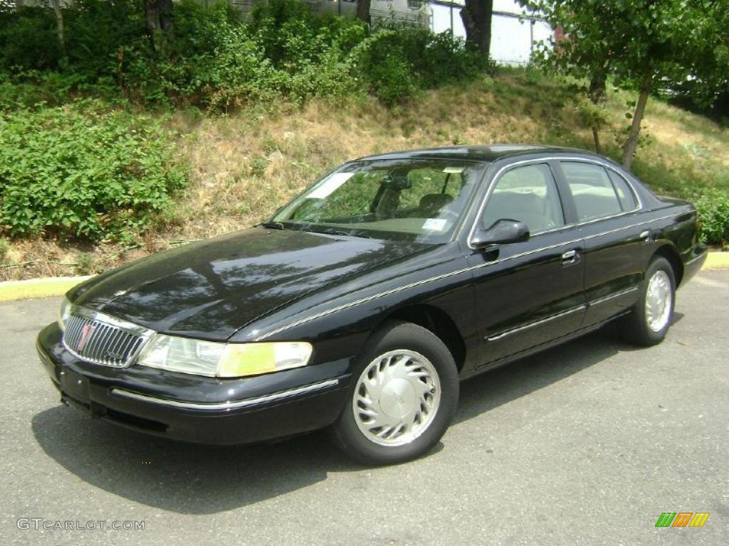 Black Clearcoat Lincoln Continental