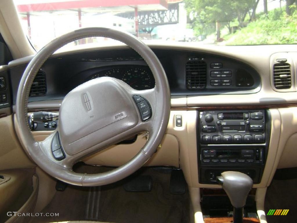 1997 Continental  - Black Clearcoat / Light Parchment photo #9
