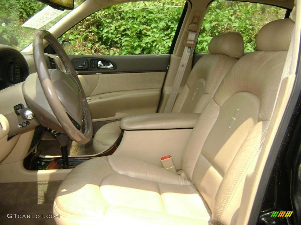 1997 Continental  - Black Clearcoat / Light Parchment photo #17