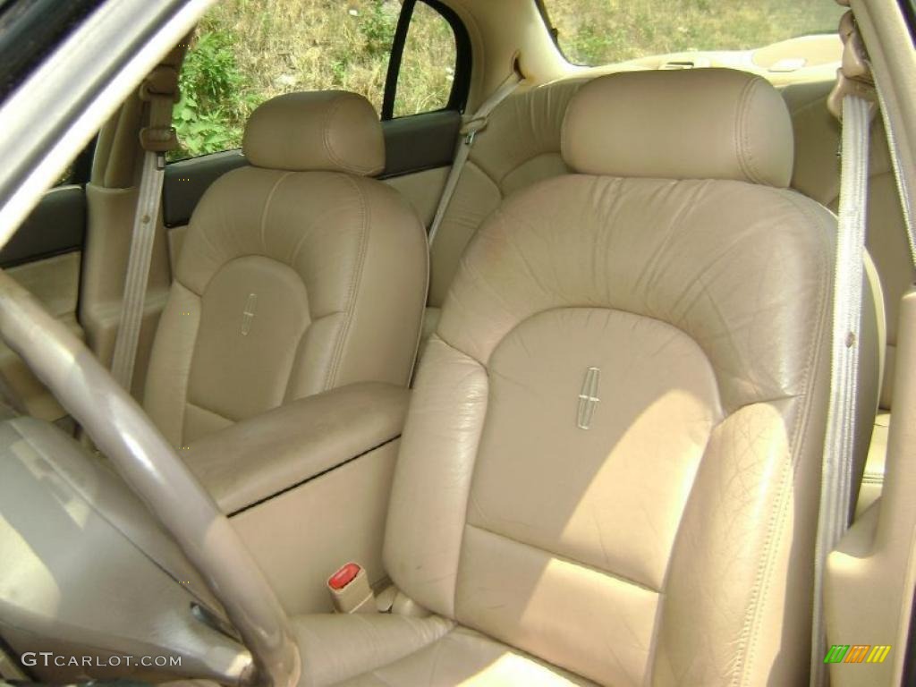 1997 Continental  - Black Clearcoat / Light Parchment photo #18