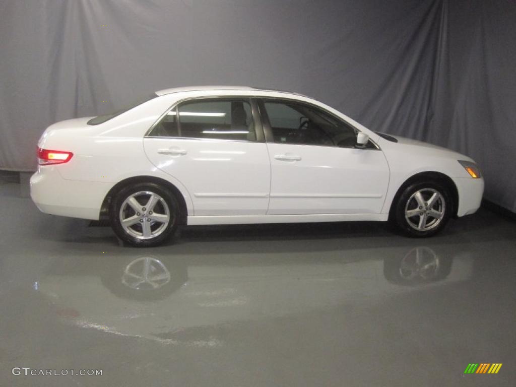 2003 Accord EX Sedan - Taffeta White / Ivory photo #4