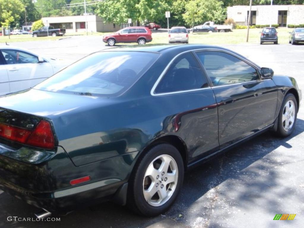 1999 Accord EX V6 Coupe - Dark Emerald Pearl / Ivory photo #5