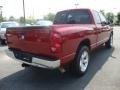 2008 Inferno Red Crystal Pearl Dodge Ram 1500 ST Quad Cab  photo #6