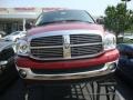 2007 Inferno Red Crystal Pearl Dodge Ram 1500 Big Horn Edition Quad Cab  photo #6