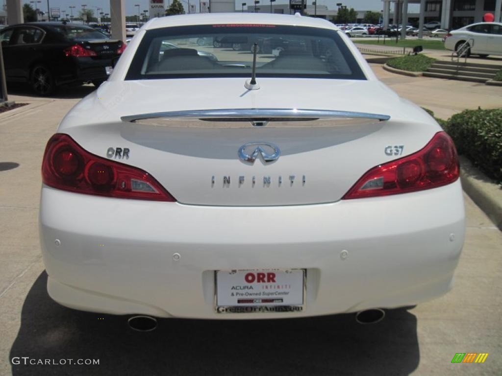 Moonlight White 2010 Infiniti G 37 Convertible Exterior Photo #33119553