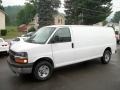 Summit White 2010 Chevrolet Express 2500 Extended Work Van