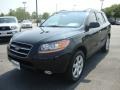 2008 Ebony Black Hyundai Santa Fe Limited  photo #1