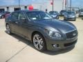 2011 Storm Front Gray Infiniti M 56 S Sedan  photo #2