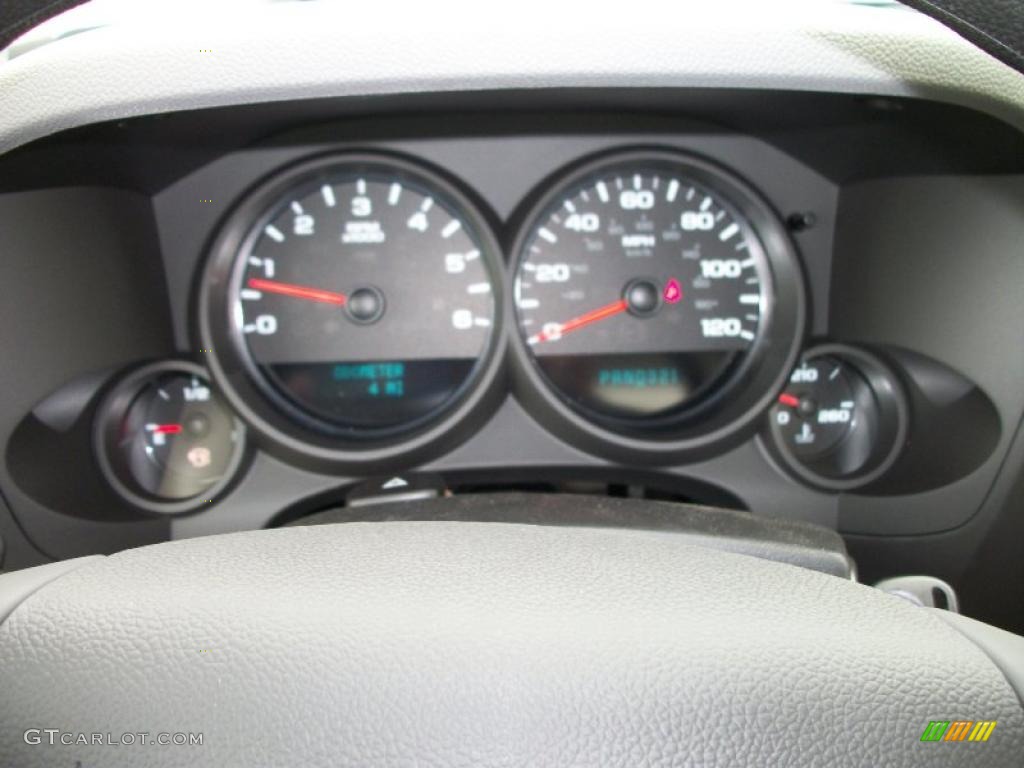 2010 Silverado 1500 Regular Cab - Sheer Silver Metallic / Dark Titanium photo #24