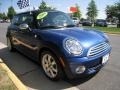 2009 Lightning Blue Metallic Mini Cooper Hardtop  photo #8