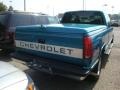 1996 Bright Teal Metallic Chevrolet C/K K1500 Extended Cab 4x4  photo #2