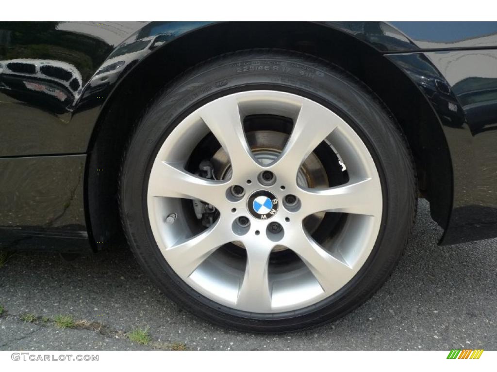 2008 3 Series 328xi Coupe - Jet Black / Black photo #18