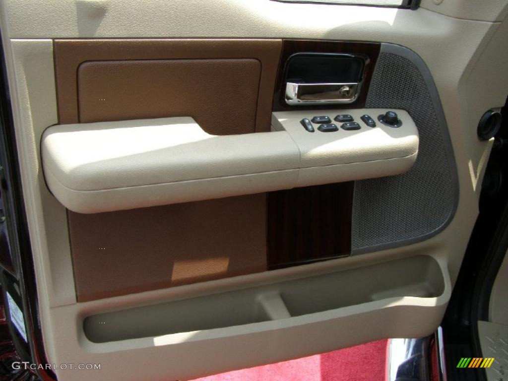 2006 F150 King Ranch SuperCrew 4x4 - Black / Castano Brown Leather photo #12