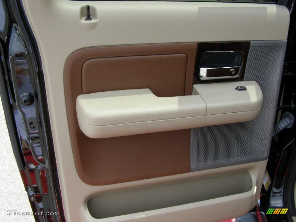 2006 F150 King Ranch SuperCrew 4x4 - Black / Castano Brown Leather photo #20