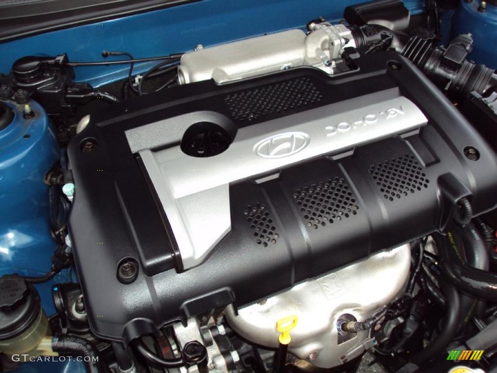 2006 Elantra GLS Sedan - Tidal Wave Blue / Gray photo #16