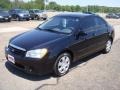 2006 Ebony Black Kia Spectra EX Sedan  photo #4