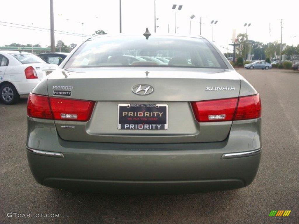 2009 Sonata Limited - Natural Khaki Green / Camel photo #5