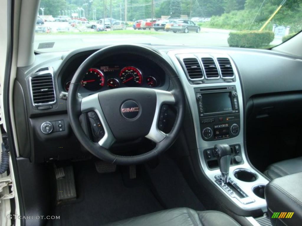 2007 Acadia SLT - White Diamond Metallic / Ebony photo #12