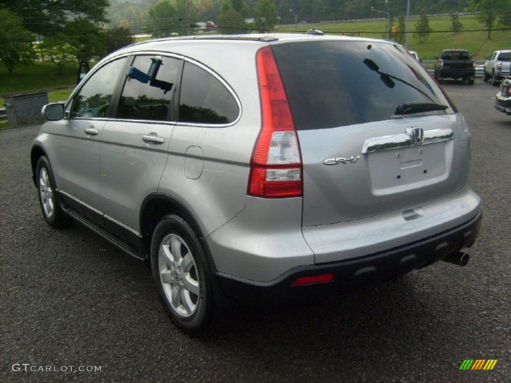 2009 CR-V EX-L 4WD - Alabaster Silver Metallic / Gray photo #5