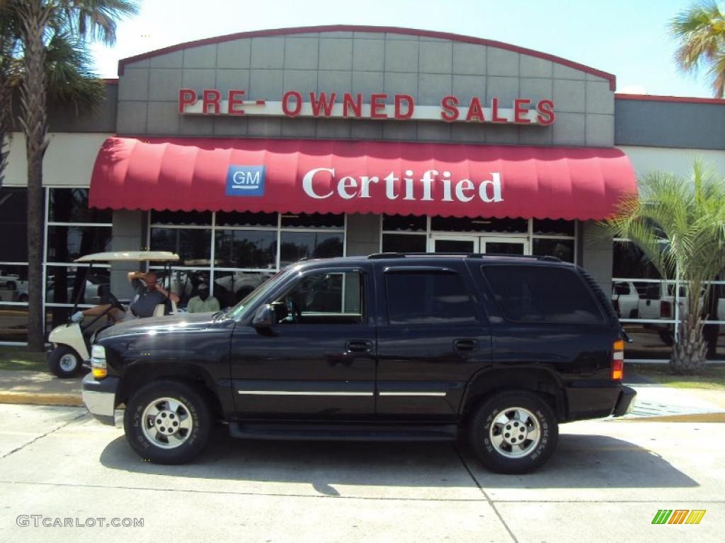 Black Chevrolet Tahoe