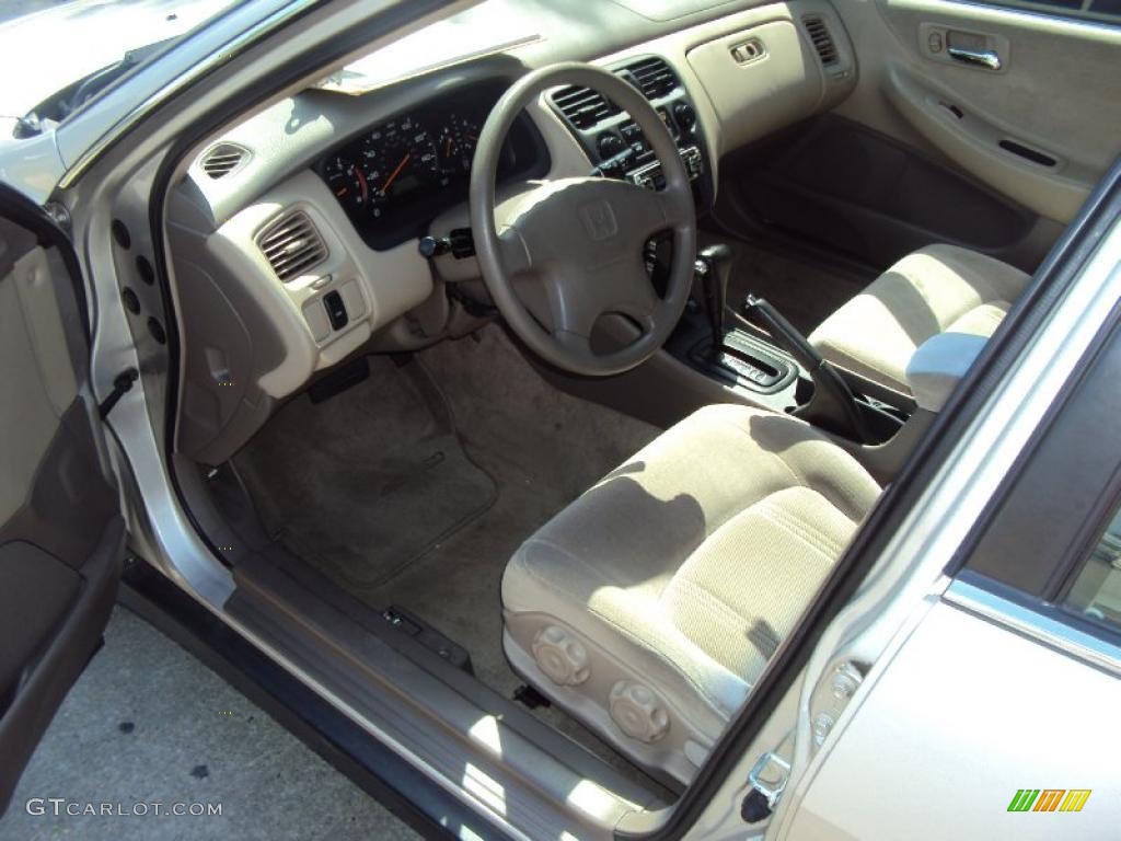 1999 Accord LX Sedan - Heather Mist Metallic / Ivory photo #7
