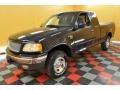 1999 Deep Wedgewood Blue Metallic Ford F150 XLT Extended Cab 4x4  photo #3