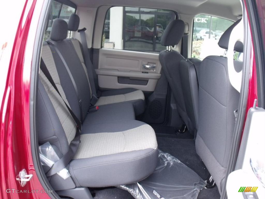 2010 Ram 1500 SLT Crew Cab - Inferno Red Crystal Pearl / Dark Slate/Medium Graystone photo #14