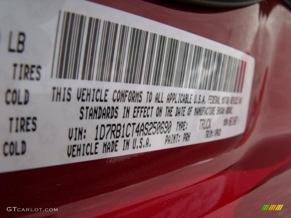 2010 Ram 1500 SLT Crew Cab - Inferno Red Crystal Pearl / Dark Slate/Medium Graystone photo #20