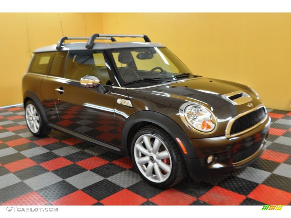 2009 Cooper John Cooper Works Clubman - Hot Chocolate / Hot Chocolate Leather/Cloth photo #1