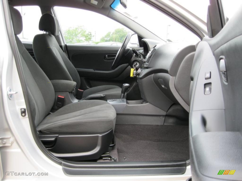 2009 Elantra SE Sedan - Quicksilver / Gray photo #19