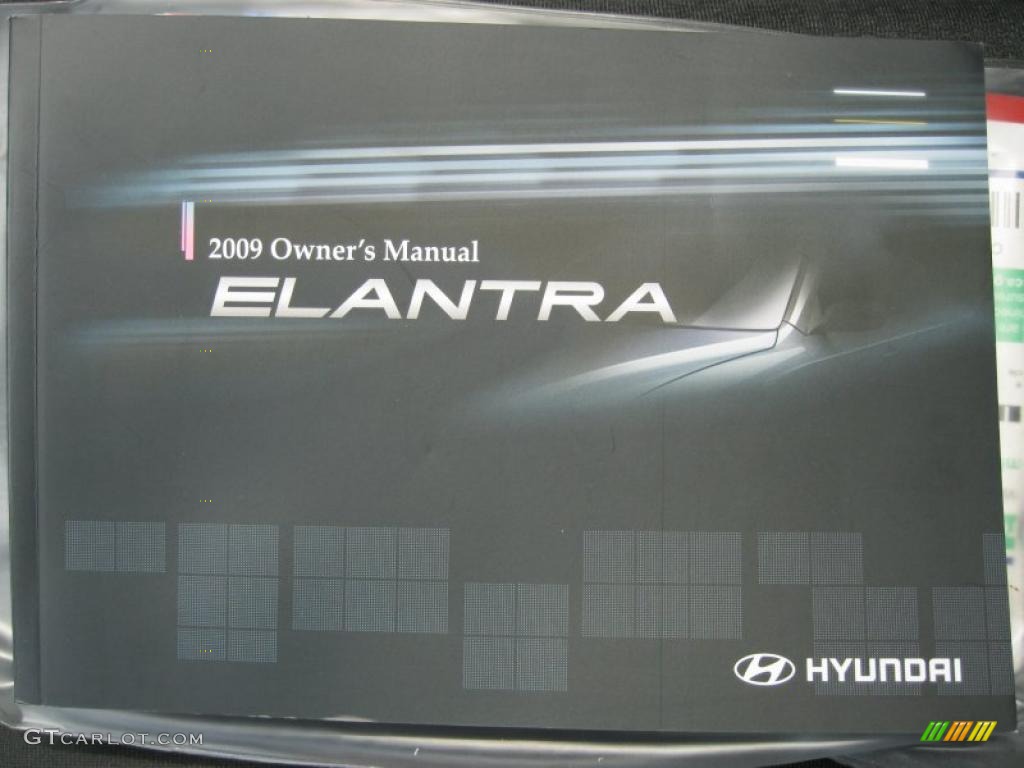 2009 Elantra SE Sedan - Quicksilver / Gray photo #34