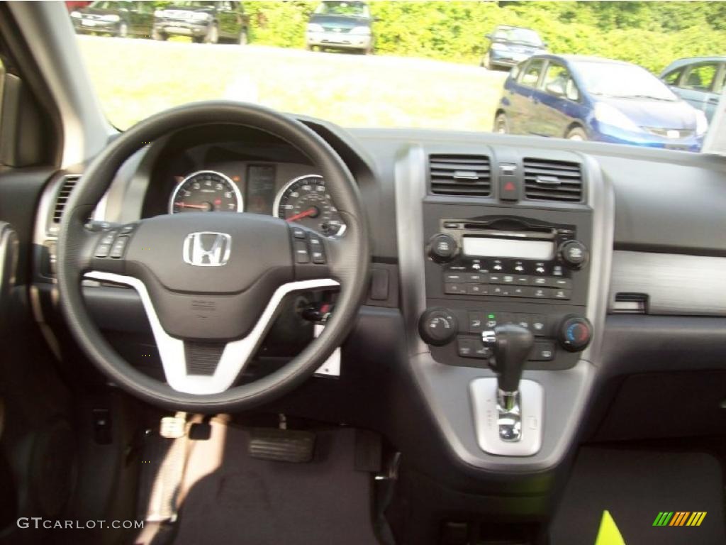 2009 CR-V EX 4WD - Crystal Black Pearl / Black photo #5