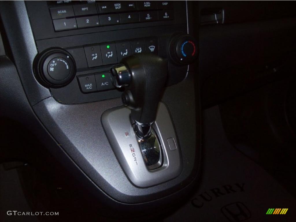 2009 CR-V EX 4WD - Crystal Black Pearl / Black photo #18