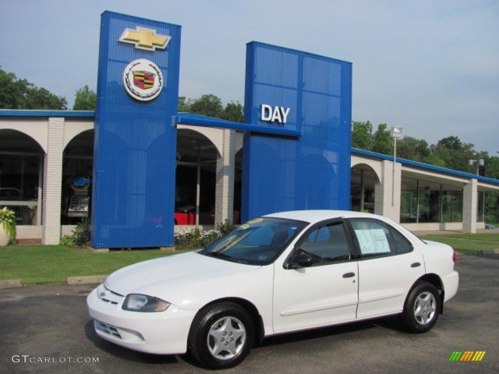 Olympic White Chevrolet Cavalier