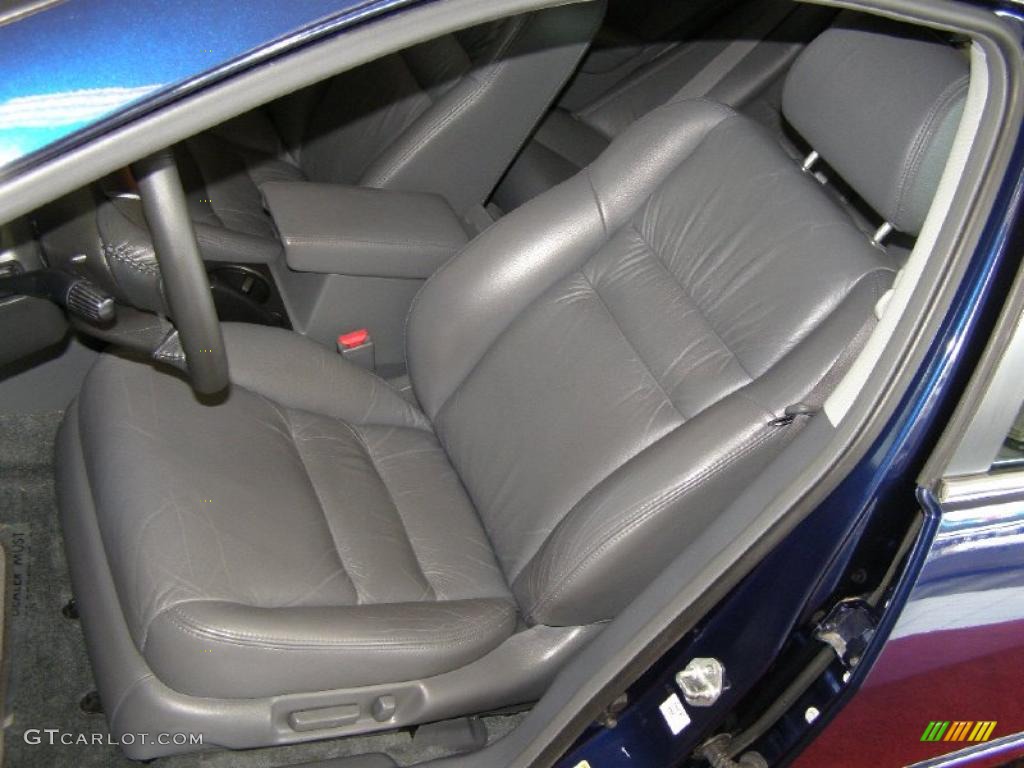 2003 Accord EX V6 Sedan - Eternal Blue Pearl / Gray photo #13