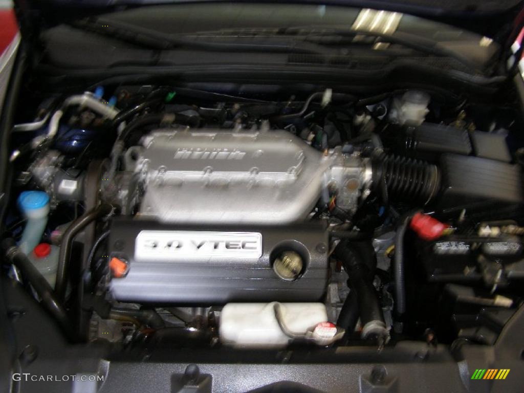2003 Accord EX V6 Sedan - Eternal Blue Pearl / Gray photo #29