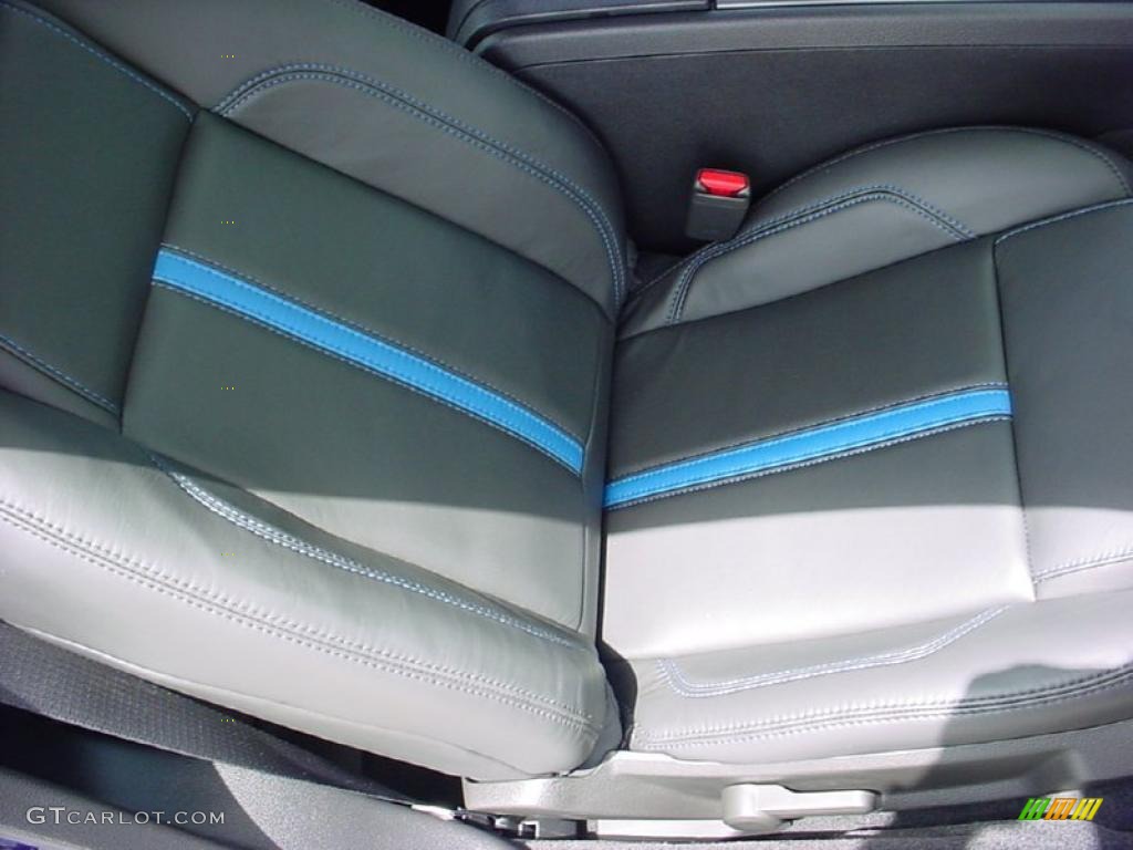 2011 Mustang GT Premium Coupe - Kona Blue Metallic / Charcoal Black/Grabber Blue photo #21