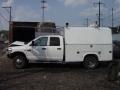 2009 Bright White Dodge Ram 3500 ST Quad Cab 4x4 Chassis Commercial  photo #4