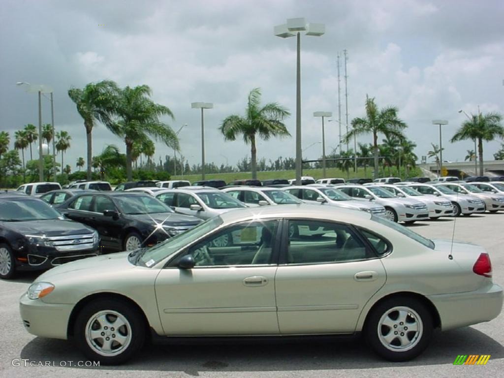 2005 Taurus SE - Gold Ash Metallic / Medium/Dark Pebble photo #9