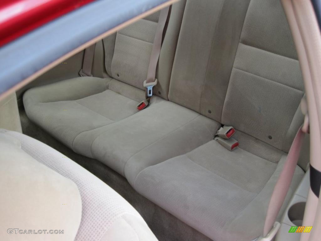 2004 Accord LX Coupe - San Marino Red Pearl / Ivory photo #3