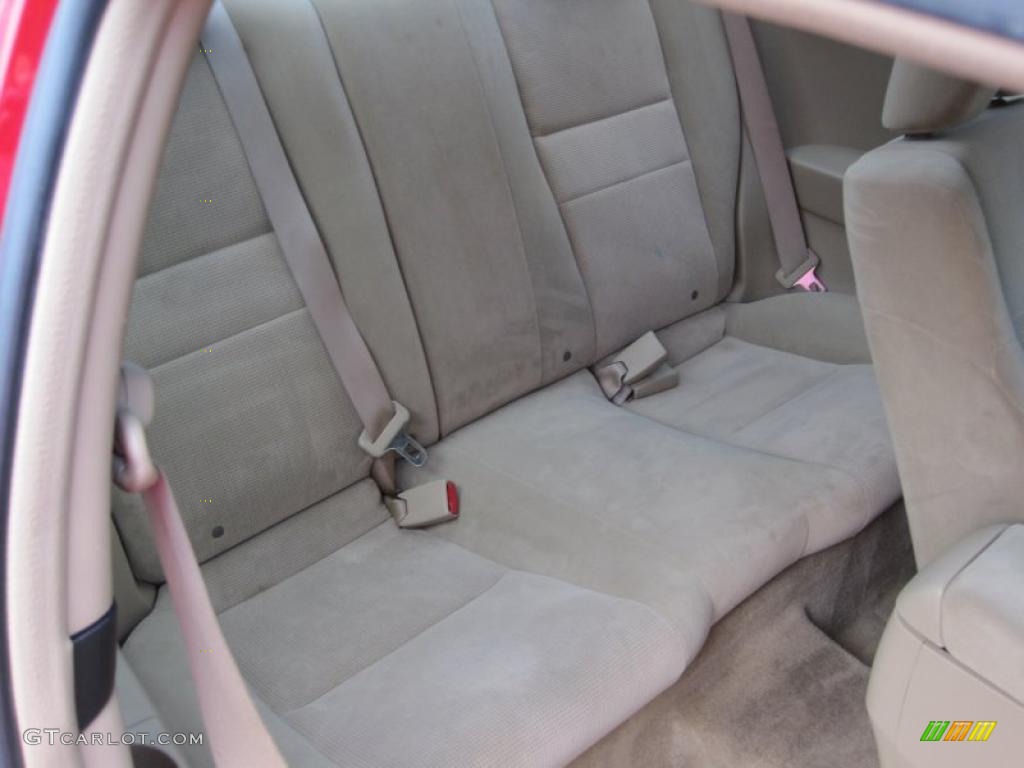 2004 Accord LX Coupe - San Marino Red Pearl / Ivory photo #4