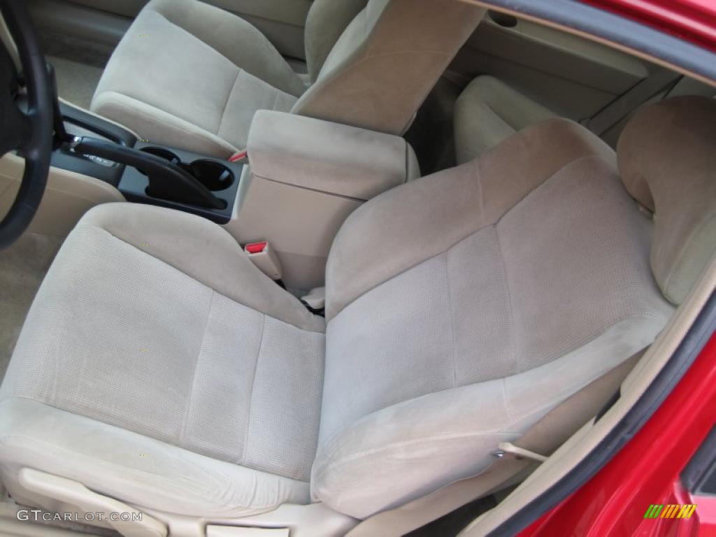 2004 Accord LX Coupe - San Marino Red Pearl / Ivory photo #6