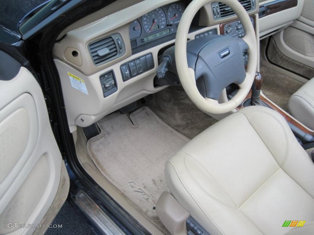 2004 C70 Low Pressure Turbo - Nautic Blue Metallic / Beige photo #12