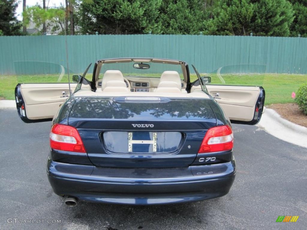 2004 C70 Low Pressure Turbo - Nautic Blue Metallic / Beige photo #17