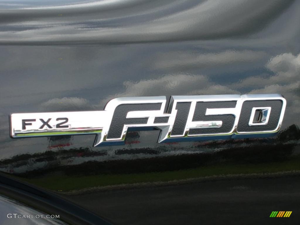 2010 F150 FX2 SuperCab - Tuxedo Black / Black photo #4