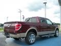 2010 Royal Red Metallic Ford F150 Lariat SuperCrew  photo #3