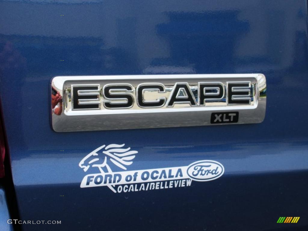 2010 Escape XLT - Sport Blue Metallic / Stone photo #4
