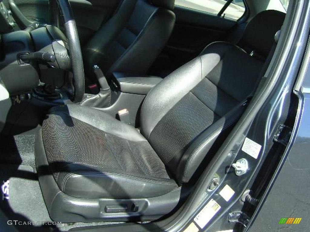 2005 TSX Sedan - Carbon Gray Pearl / Ebony photo #10