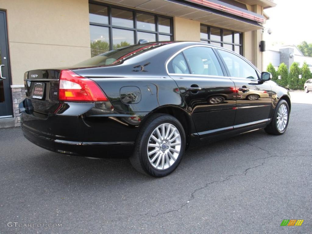 2008 S80 3.2 - Black / Sandstone Beige photo #4