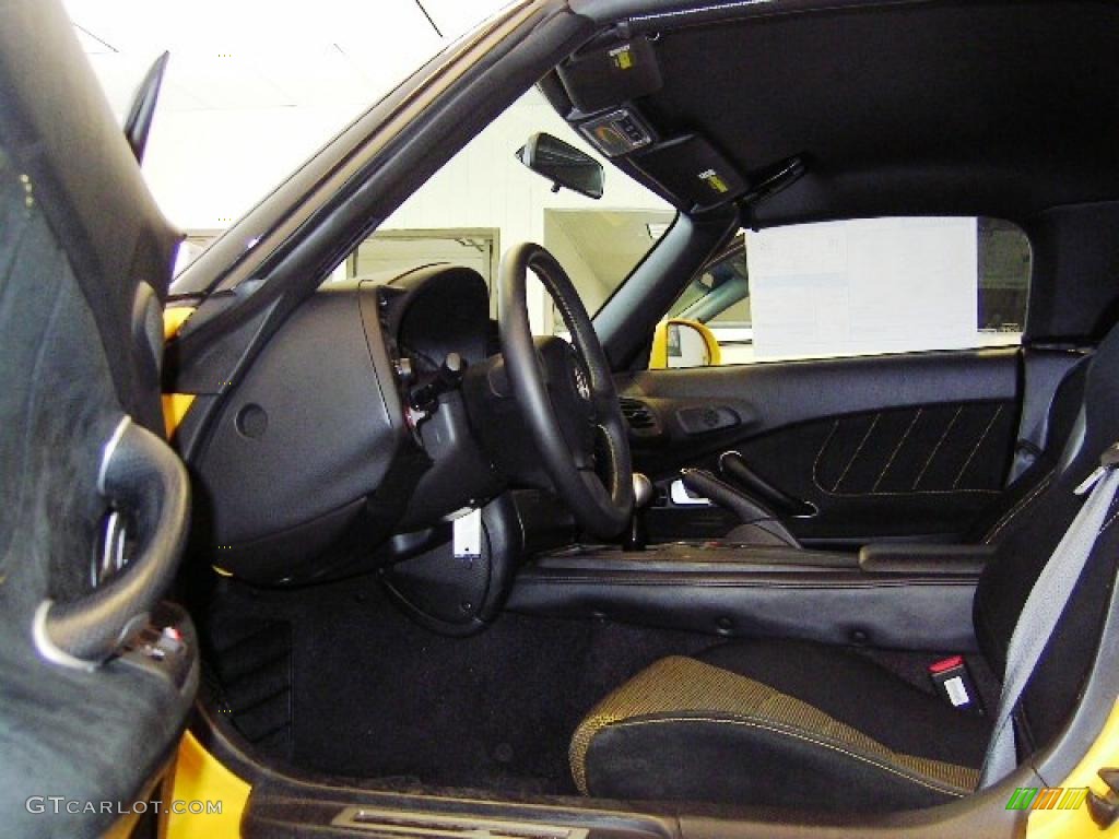 2008 S2000 CR Roadster - Rio Yellow Pearl / Black/Yellow photo #5